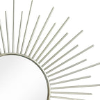 3 Pack Metal Mirrors for Wall Sunburst Wall Mirrors Home Décor Decorative - Image 2