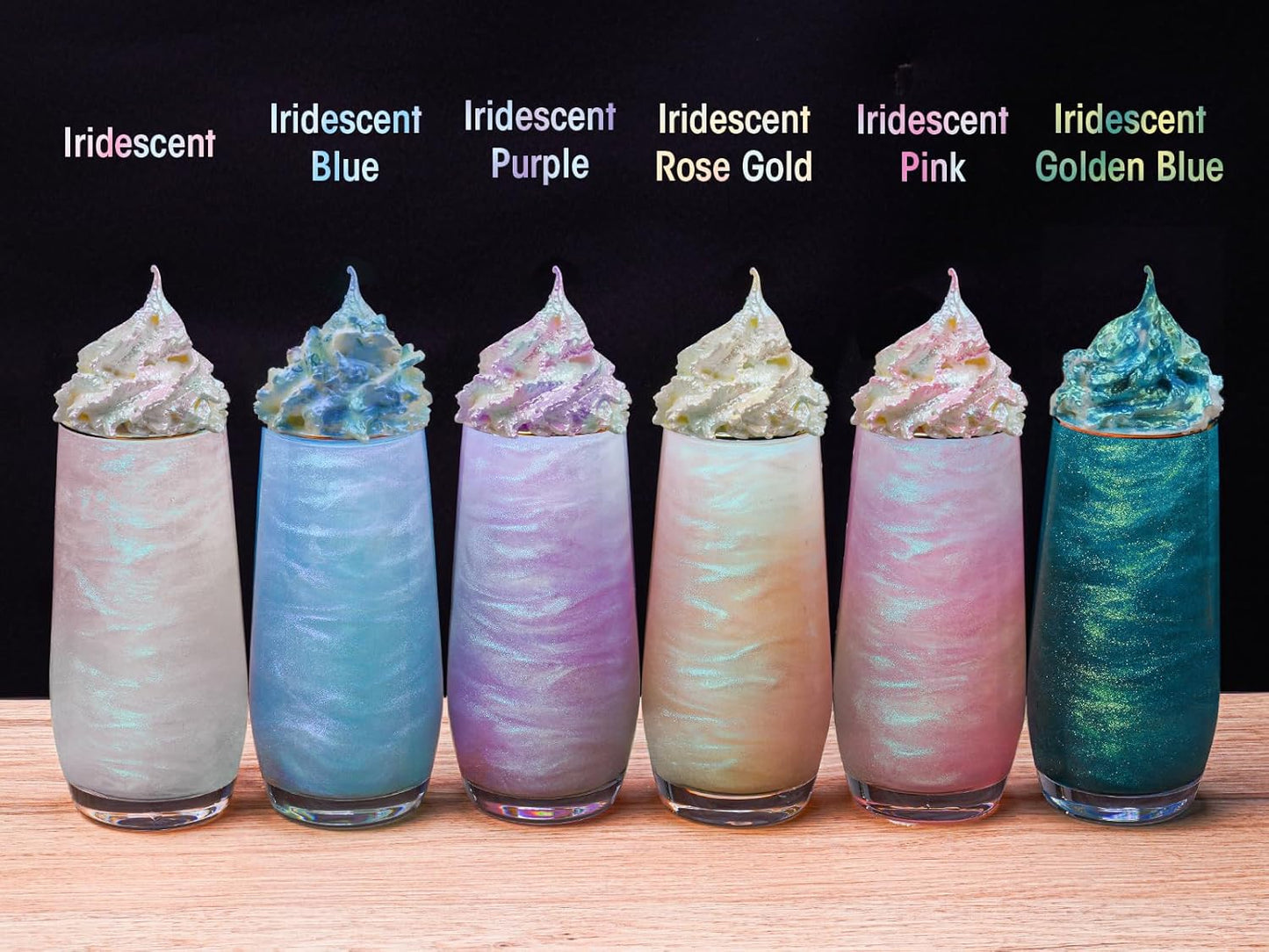 NiHome 0.18oz/5g Edible Food-Grade Glimmer Powder Glitter Luster Dust Metallic Food Decorating Sprinkle Dust for Drink Wine Beverage Cake Candy Dessert Bakery Restaurant Vegan (Iridescent Purple)