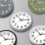DAXSMY Wall Clock Analog 10 Inch Simple Silent Non Ticking Battery Operated - Image 2