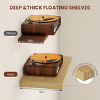 Vivelove 12 Inch Deep Floating Shelves 36 inch Long, 2 Inch Thick Wall Shelves - Image 4