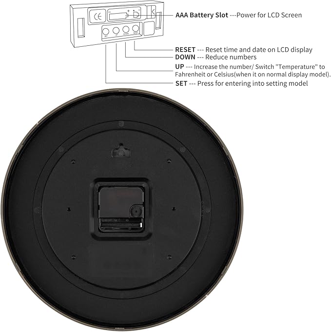 Foxtop Digital and Analog Learning Clock - Image 9