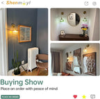 Shenmoyl Vintage Wall Sconce Wall Lamp - Image 5