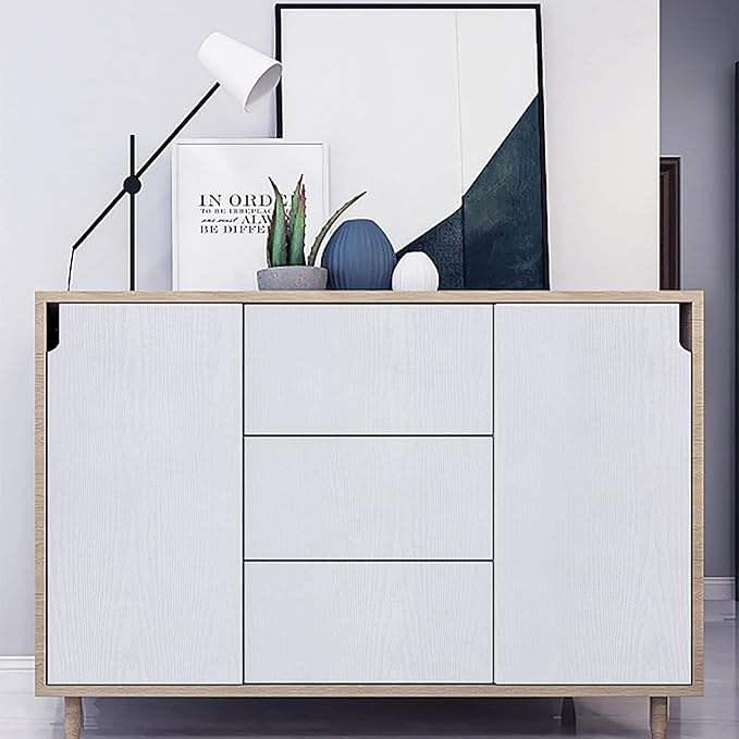 Heroad Peel and Stick Wallpaper 17.5" x 393" Wood Contact Paper Wood Wallpaper - Image 5
