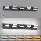 SOLFART Black Vanity Lights for Bathroom, 5 Color Temperature Bathroom Light - Image 7