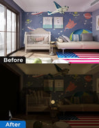 Sumobaby Blackout Curtains for Bedroom Portable 44"x60", No Drill Blackout - Image 6
