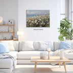 Nature Landscape Wall Art Coastal Wildflower Poster 12X16 inch Framed French - Image 4