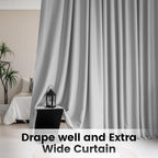 Room Divider Curtains, Back Tab Blackout Privacy Room Thermal Insulated Theater - Image 3