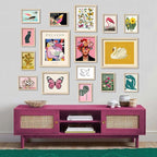 ANERZA 16 PCS Eclectic Wall Art Decor, Modern Maximalist Wall Prints - Image 5