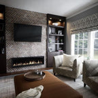 EverStone Herringbone Faux Brick Panel, 46 1/2"W x 25 1/4"H x 1"D, Limewashed - Image 11