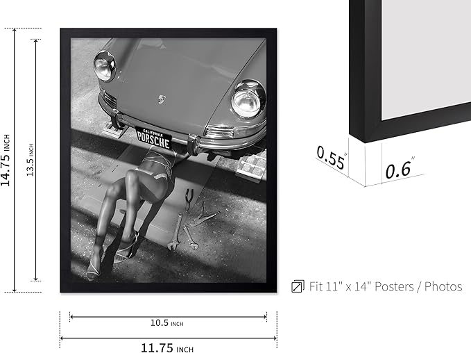 Poster Master Woman Under Classic Car Poster - Image 3