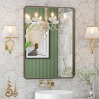LOAAO 20”X30” Bronze Bathroom Mirrors by LOAAO