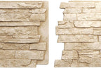 Ekena Millwork 49"W x 25 1/2"H x 1 1/4"D Acadia Ledge Stacked Stone, StoneWall - Image 8
