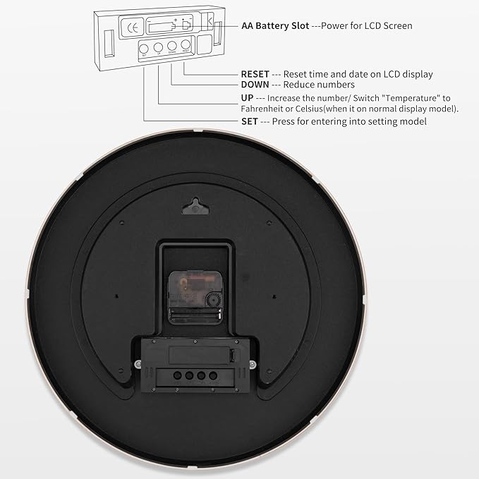 Foxtop Digital and Analog Learning Clock - Image 9