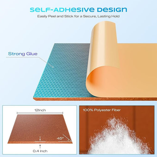 12 Pack Self-Adhesive Acoustic Panels, Soundproof Wall Panels - Image 2