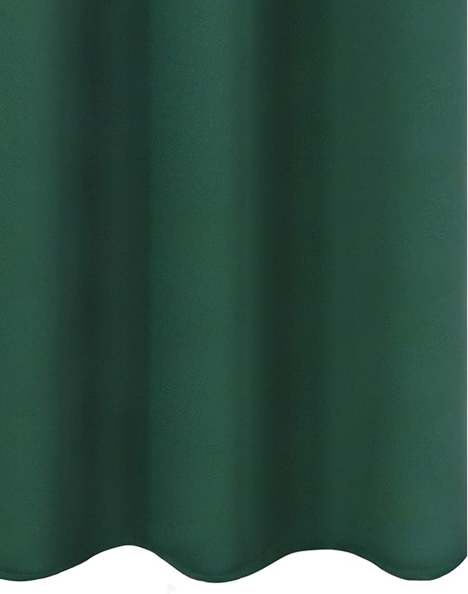 LEMOMO Dark Green Bedroom Blackout Curtains/38 x 54 Inch Long/Set of 2 Curtain - Image 9