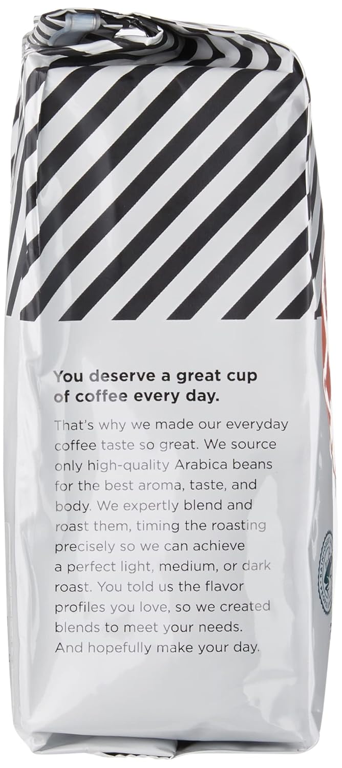 Amazon Fresh Colombia Ground Coffee, Medium Roast, 12 Ounce