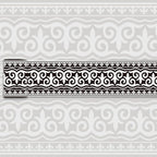 Wallpaper Border Trim Peel and Stick Vintage Black and White Boarders Self by WEISENI