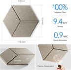 8 Pack Self-Adhesive Acoustic Panels 12" X 10" X 0.4" - Image 3