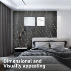 Art3d 8-Pack WPC Slat Panel for Interior Decor, Decorative Fluted Accent Wall - Image 3