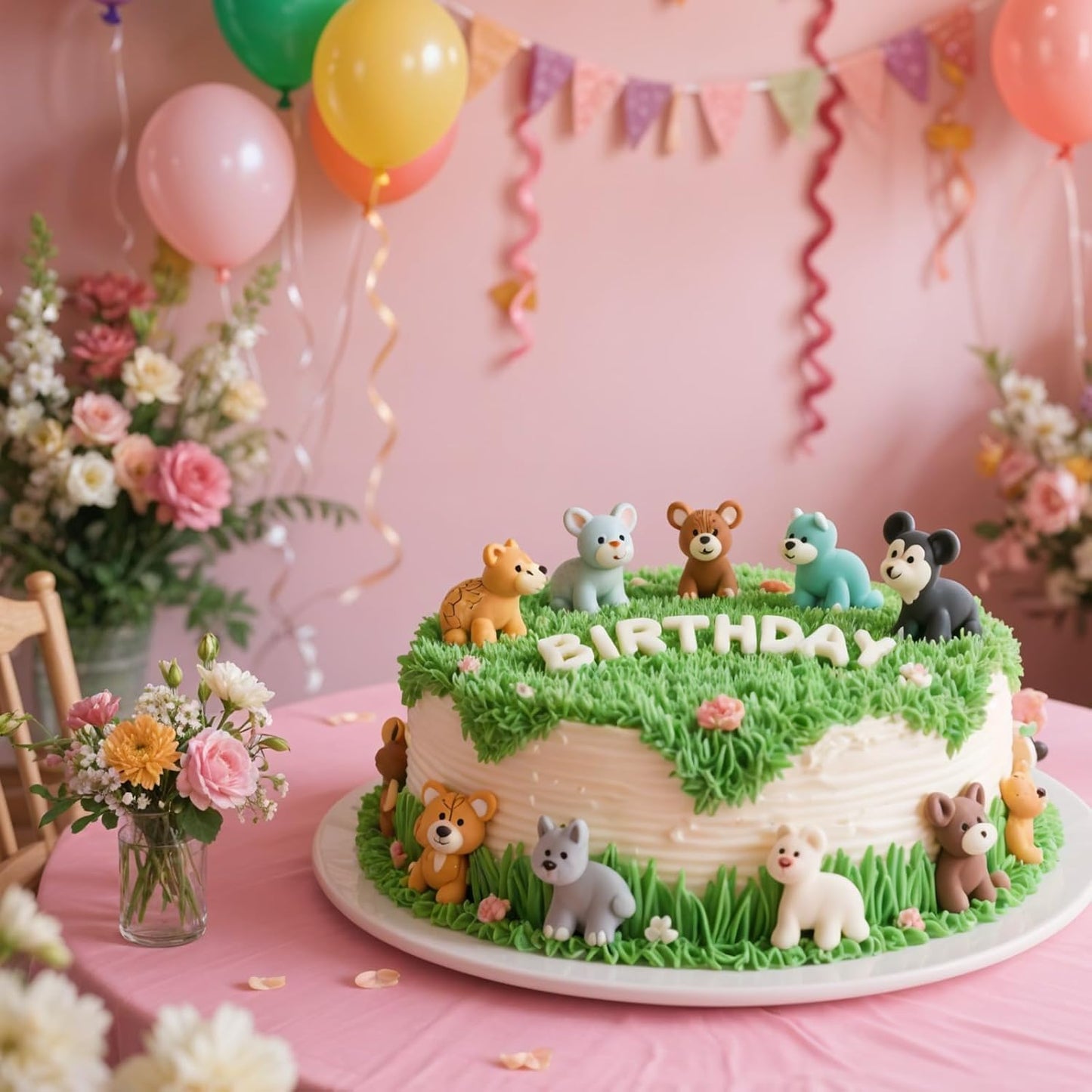 3 Pcs Grass Piping Tips, Stainless Steel DIY Piping Icing Nozzle Tool for Cake Decorating Frosting Grass, Hair, Fur on Cupcakes, Cookies, Desserts