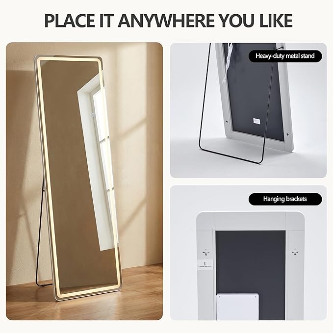 64"x21" LED Full Length Mirror - Image 8