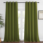 NICETOWN Bedroom Curtain Room Darkening Drapery 102 inches Length by NICETOWN