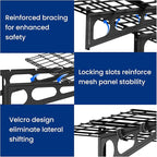FLEXIMOUNTS 2x3ft Garage Shelving Wall-Mounted, Holds Up to 200 lbs, Garage - Image 5