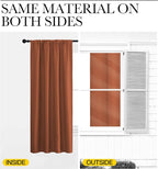 NICETOWN 2 Panels Blackout Curtains, Rod Pocket Thermal Insulated Drapess - Image 7