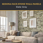 AZ Faux High-Density Polyurethane Faux Stone Wall Covering Panels - Image 2