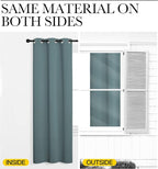 NICETOWN Modern Blackout Curtains Noise Reducing, Thermal Insulated and Privacy - Image 6