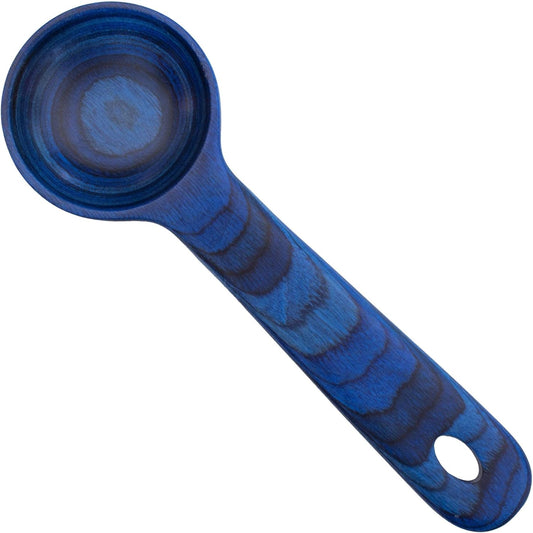 Baltique Malta Collection Wooden Coffee Scoop – Colorful Birch Wood Reusable Scoop for Ground Coffee, Protein Powder & More