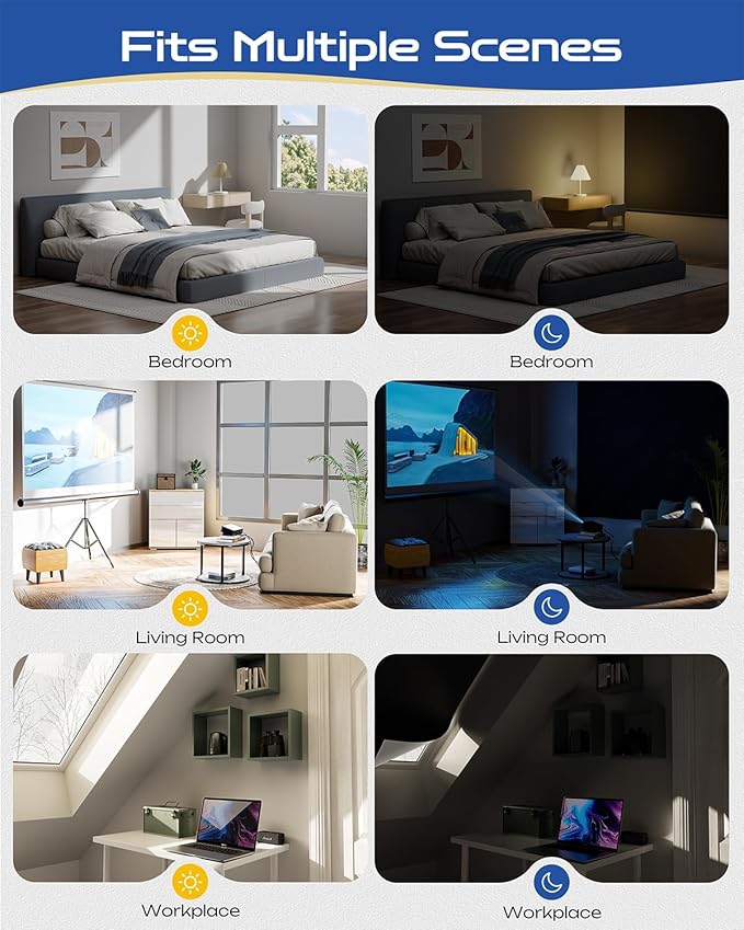 52" W x 78" L 100% Blackout Curtains, Total Darkness No-Drill Black Out Window - Image 6