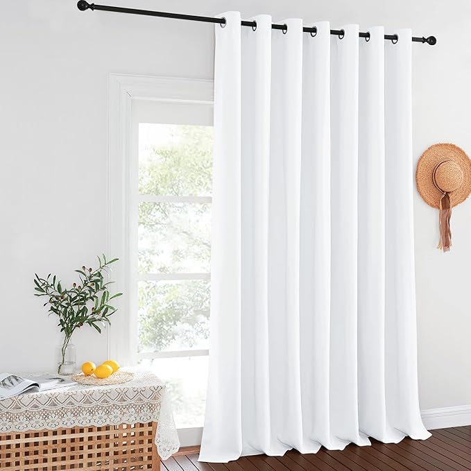 NICETOWN Blackout Patio Curtains 100 x 144 Inches Long - Image 8