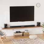 Heimlove Floating Shelves for Wall 48 Inches Long, 9.3" Deep Walnut Floating - Image 2