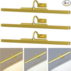 3 Pack Gallery Picture Frame Lights by Craftersmark
