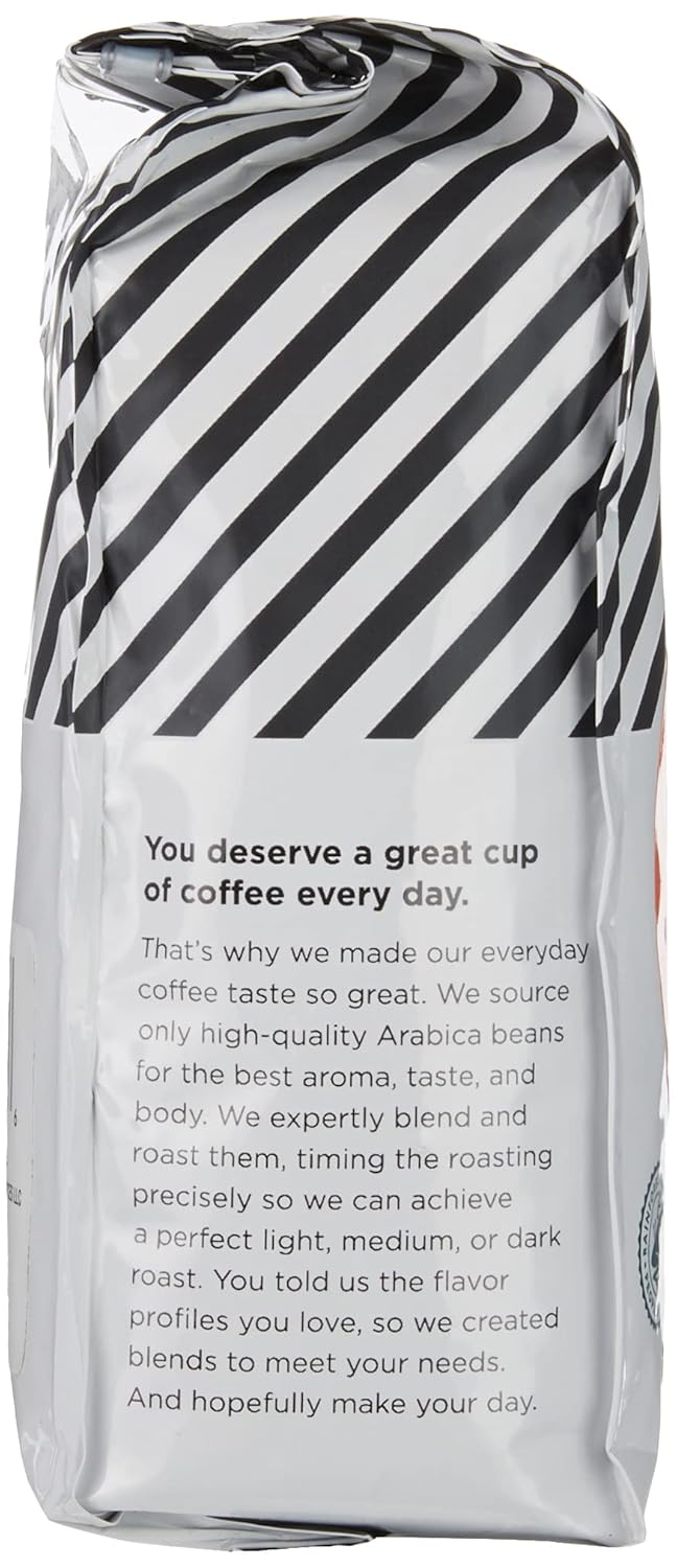 Amazon Fresh Decaf Colombia Whole Bean Coffee, Medium Roast, 12 Ounce (Pack of 3)