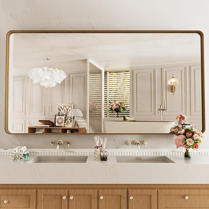LOAAO 72X32 Inch Bathroom Mirror - Image 8