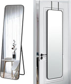 SCWF-GZ 57x16 Door Hanging Full Length Mirror, Floor Stand Wall Mounted Metal by SCWF-GZ