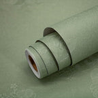 Green Flower Wallpaper Stick and Peel 17.7inch x 196.8inch Embossed Floral - Image 7