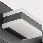 SOLFART Black 5 Light Bathroom Vanity Lights Over Mirror LED Modern Vanity - Image 6