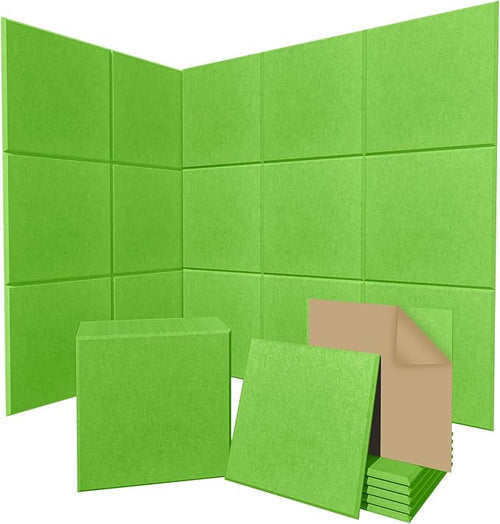 15 Pack Self-Adhesive Sound Proof Foam Panels by Temgcuam