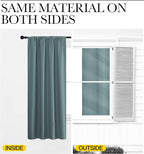 NICETOWN RV Blackout Curtains for Camper Windows, Kitchen Curtains, Short - Image 5