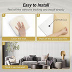 TONOR Large Acoustic Wall Panels, Peel and Stick Wall Panels - Image 5