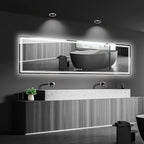 Ratsamee 96x36 Inch LED Bathroom Mirror - Image 2