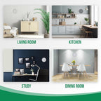 Wall Clock Modern Non-Ticking Battery Operated Silent Wall Clocks Simple Style - Image 7