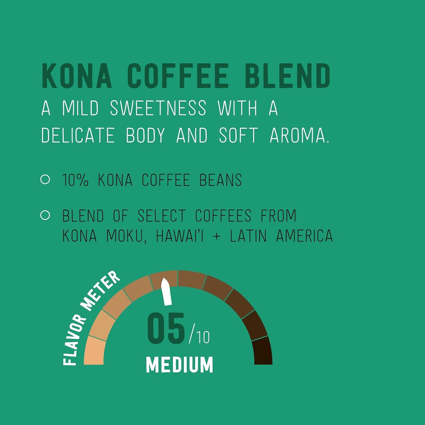 Amazon Brand - Happy Belly Medium Roast Coffee Pods, Kona Blend, Compatible with Keurig 2.0 K-Cup Brewers, 100 Count