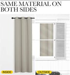 NICETOWN Closet Door Heavy Curtain, Room Dividers Shade Screens Partitions - Image 6
