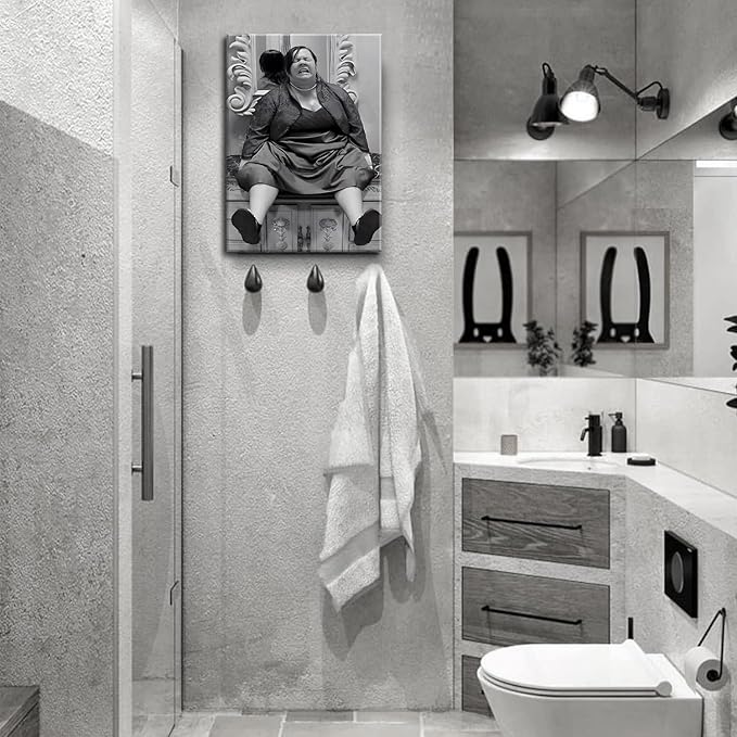 Funny Bathroom Wall Art Set of 2 - Image 6