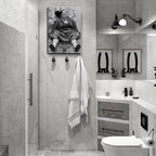 Funny Bathroom Canvas Wall Art Set of 2 - Image 4