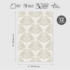 Main Street Peel and Stick Wallpaper Eco-Friendly Sheets 12 Pack, 11 X 16 Inch - Image 6